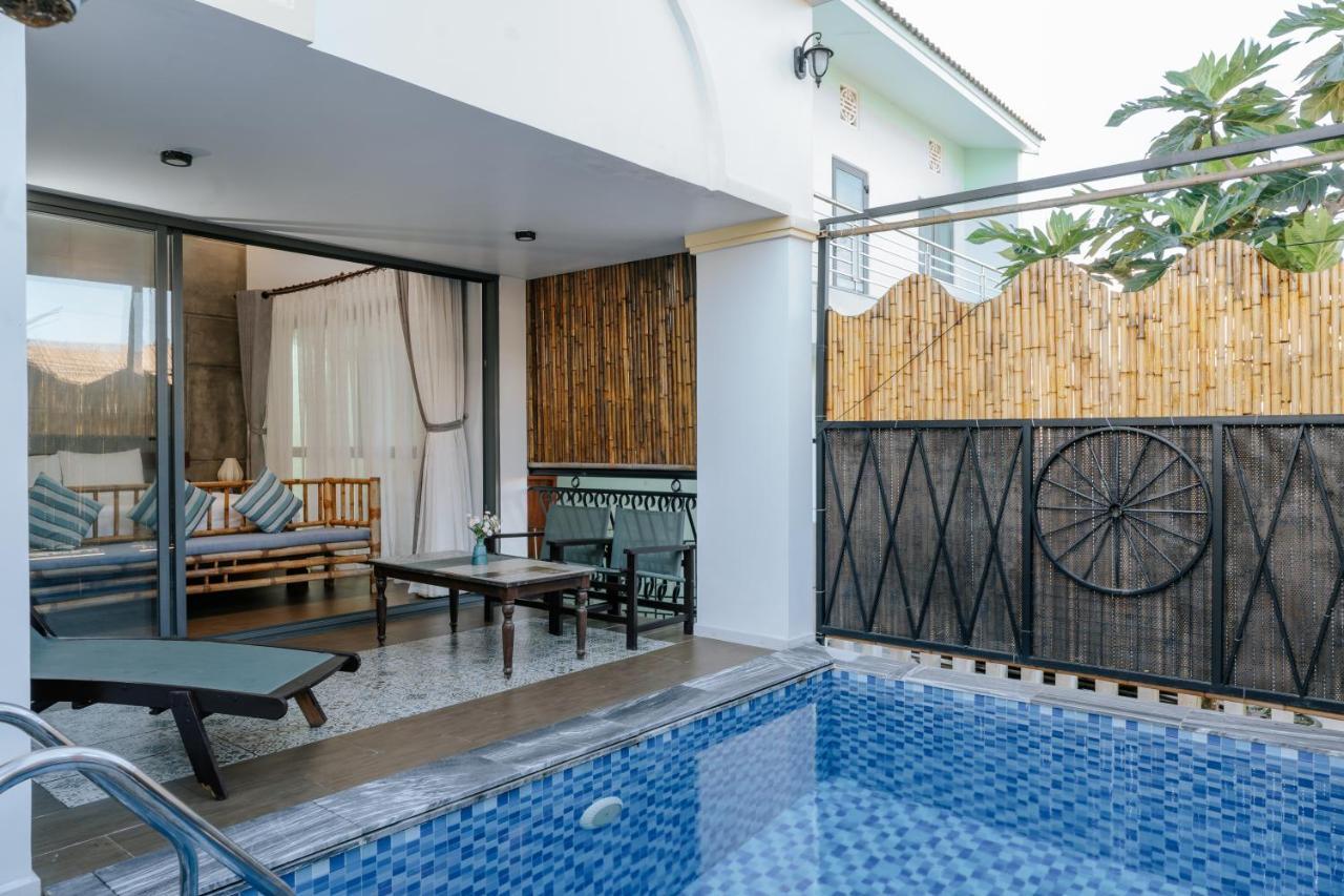 Hidden Beach Bungalow Sea View Хойан Экстерьер фото